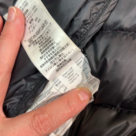 Eddie Bauer Down Red Jacket Lightweight Insulated Zip Pockets S - Picture 7 of 10